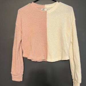 Holster Pink & White Sweater